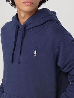 Sweatshirt POLO RALPH LAUREN Men color Blue Ralph Lauren Sweater Men, Polo Ralph Lauren Sweatshirt, Ralph Lauren Sweatshirt, Polo Ralph Lauren Sweater, Ralph Lauren Logo, Black Activewear, Sweater Men, Sweatshirt For Men, Ralph Lauren Collection