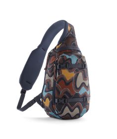 Patagonia Atom Sling Shoulder Pack 8L Currents: Dulse Mauve Patagonia Atom Sling, Patagonia Kids, Sling Pack, Tablet Sleeve, Camping Accessories, The Bus, Day Bag, Rei Co-op, Mitten Gloves