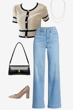 The Best Wide Leg Jeans Outfit Ideas - fitsbylaura💫