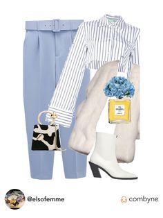 Check out the outfit I made in the #combyne app. Get the app and follow me Blue Pants Outfit, Light Blue Pants, Pants Outfits, The Outfit, Blue Pants, Pants Outfit, Follow Me, Light Blue, Pants