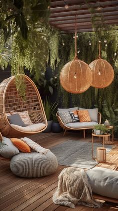 The perfect hangout Casa Country, Прикроватные Тумбочки, Casa Vintage, Vintage Garden Decor, Boho Living, Boho Living Room