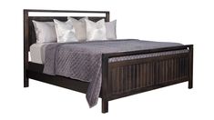 King Size Modern Storm Grey Bed Frame