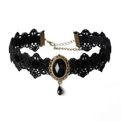 PRICES MAY VARY. This choker necklace for women is unique and fashion,Perfect for Halloween,Costume play, Festival party,Thanksgiving,Christmas,Masquerade,Single party,Buck's Party,Quinceanera, Engagement Celebration,Fashion Show,Renaissance Theme Play. Length Adjustable Designed:Lace Length-11’’(28cm),Extended Chain: Approx 2.77’’(7cm), Width-1.37".Necklace minimum length:11.8'',Maximum total length:13.77". Fits most people,you can adjust the length to a perfect fit with the extension chain. Ex Gothic Necklaces For Halloween Costume Party, Punk Style Necklace For Halloween Gift, Gothic Halloween Costume Necklace, Emo Style Metal Choker For Halloween, Emo Metal Choker For Halloween, Punk Jewelry For Halloween Costume Party, Emo Jewelry For Halloween Cosplay, Punk Metal Choker For Halloween, Gothic Choker Necklaces For Cosplay