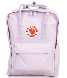 From Fjallraven&#x2C; the Kanken Water-Resistant Convertible Backpack features:Durable water-resistant cotton Vinylon fabricZipper closureRemovable seat padFront and side pocketsZip pocket outsideDouble convertible straps for bag or backpack wearApprox. 14.9" x 10.6" x 5.1"; 14.9" strap lengthVolume approx. 16 LImported. Playful Cheap White Backpack, Cheap Kawaii Backpack For Daily Use, Cheap Fun White Backpack, Cheap Customizable White Backpack, Cheap Purple Backpack For Back To School, Cheap Portable Kawaii Backpack, Cheap White Softback Backpack, Cheap Kawaii Pink Backpack, Cheap Cute Student Backpack