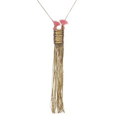 This statement necklace is a fresh twist on the tassel trend. The delicate pendant features cotton tassels and long metal fringe. Available in black or taupe. Material: Cast metal + Cotton thread Measurements: Chain L 32" + Tassel pendant drop 7" Handmade with love in India As with all handcrafted goods, there are slight variations making each piece a work of art and truly one of a kind. split Artisan Profile The art of jewelry making is as old as the Indian civilization itself. For centuries wo Indian Civilization, Indian Culture And Tradition, Traditional Indian Jewellery, Delicate Pendant, Embroidered Scarf, Travel Clothes Women, Indian Jewellery Design, Authentic Design, Women Artisans