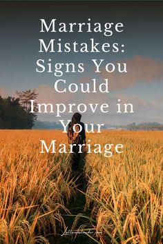 Marriage Mistakes: Signs You Could Improve in Your Marriage Being A Good Wife, A Good Wife, Marriage Is, Good Wife