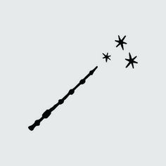 an airplane is flying in the sky with four stars coming out of it's tail