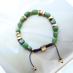 Jade Bracelets With Spacer Beads As Gift, Adjustable Bracelets With Spacer And Round Beads, Everyday Rosary Bracelet With 8mm Beads, Elegant Green Round Beads Friendship Bracelets, Adjustable Polished Beads Bracelets For Meditation, Adjustable Spiritual Crystal Bracelet With Polished Beads, Adjustable Beaded Jade Bracelets, Everyday Spiritual Braided Bracelets With Round Beads, Jade Beaded Adjustable Bracelet