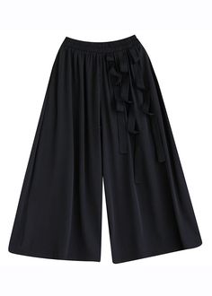 Plus Size Black Pockets Elastic Waist Crop Pants SkirtFabric: Cotton BlendedSize & Fit: This garment fits true to size.Length: Size 5XL measures 35.88"from waist to hem.Waist:Fitted - elastic waist allows stretch Hip: Loosely Fitted. room for hips. Hand Wash Cold. Pants Skirt, Plus Size Black, Crop Pants, Skirt Pants, Cropped Pants, Elastic Waist, Cotton Blend, Hand Wash, Plus Size