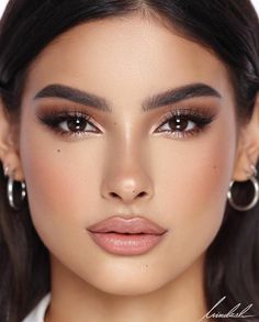 Signature Makeup Look, Natural Summer Makeup, Wedding Hairstyles And Makeup, Smink Inspiration, Brown Makeup, Braut Make-up, Makijaż Smokey Eye