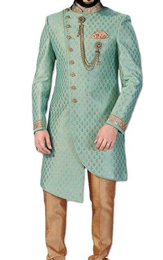 Sherwani 228 -   Pakistani Sherwani Online Indian Sherwani, Sherwani For Groom, Men Sherwani, Groom Sherwani, Sherwani Groom, Sherwani For Men, Churidar, Body Size, Dress Making