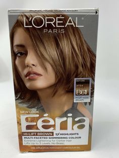 Loreal Paris Feria, Feria Hair Color, Cool Brown, Hair Brands, Winter Hair Color, Summer Skin, Brown Highlights, Winter Hair, Normal Hair