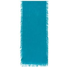 Dimensions: 72" x 13" Color: Blue Content: 100% Cotton Quantity: 1 Care: Machine Wash, Cold, Gentle Cycle, Separately Use Non-Chlorine Bleach Only Tumble Dry, Low, Remove Promptly Cool Iron, If Necessary Create an inviting table arrangement when you use this Blue Table Runner With Fringe! With a woven design, this lightweight table runner has a soft texture and wears an eye-catching blue color. The edges are trimmed with fringe that gives this piece exciting depth. Place white charger plates on Blue Runner On Table, Blue Velvet Table Runner, Dark Teal Table Runner, Blue Linen Table Runner, White Charger Plates, White Charger, Lime & Navy Kitchen Table Runner, Blue Table Runner, Table Arrangement