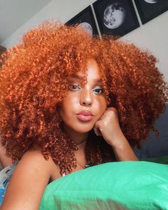 Curls For The Girls, Dyed Hair Inspiration, Beautiful Curly Hair, Copper Hair, Frizzy Hair, Ginger Hair, Hair Today