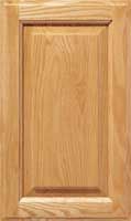 a close up of a wooden cabinet door with woodgrain on the front and sides