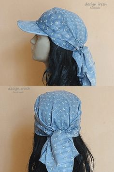 Women's Summer Visors Women's Blue Hat Denim Summer | Etsy Ukraine Adjustable Outdoor Bandana, Adjustable Cotton Bandana For Summer, Adjustable Cotton Bandana For Beach, Adjustable Cotton Bandana For The Beach, Casual Blue Bandana For Summer, Casual Adjustable Bandana For Beach, Adjustable Blue Cotton Bandana, Blue Bohemian Bandana For Summer, Summer Beach Bandana One Size Fits Most