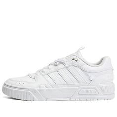 Adidas Neo D-PAD Lifestyle Shoes 'Cloud White' IG7588 Adidas Lace-up Skate Shoes With White Sole, Adidas Lace-up Sneakers With Logo, Lace-up Sneakers With Three Stripes For Light Sports, Three Stripes Lace-up Sneakers For Jogging, Adidas Logo Sneakers For Light Sports With Round Toe, Adidas Low-top Basketball Shoes For Light Sports, Adidas Sneakers For Light Sports With Round Toe, Adidas High-top Sneakers For Light Sports, Low-top Adidas Basketball Shoes For Light Sports