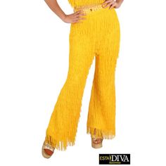 Fringe Pants - Latin SalsaThese fringe pants are custom-made to get the perfect fit. Their beautiful fringe accentuate your dance movements in an electrifying and fascinating manner. They are real eye-catcher! With these fringe pants, you will definitely delight your audience.custom-made, handcrafted especially for youYou can pick colors and select options!hand-sewn fringe, sequin and crystal beadsLining: Lycra (stretch fabric); Composition: 80% Polyamide, 20 % ElastaneWashing: Hand wash with co Fitted Fringe Pants For Party, Fitted Bottoms With Tassels For Festival, Party Pants With Fringe, Fitted High Waist Bottoms With Fringe, High Waisted Fitted Bottoms With Fringe, Glamorous Party Bottoms With Fringe, Glamorous Fringe Bottoms For Party, Glamorous Fitted Fringe Bottoms, High Waist Party Bottoms With Fringe