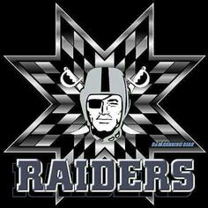 the oakland football team is depicted in this logo