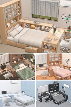 #sims4 #sims4cc #sims4hair #sims4fashion #sims4outfit #sims4ccdecor #sims4home #ccsims4meubles Firewood Storage Outdoor, Minimalist Bed Frame, Under Bed Drawers, Minimalist Bed, Aesthetic Space, Classy Decor, Interiors Dream, Sims 4 Cc Furniture