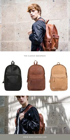 Head back to school in style with our classic backpack. Roomy enough for all your books, documents and even a 13 inch laptop and ipad. Head over to our website to see our full range of colours, materials and personalisation options. Oh and did we mention $1.50 from every backpack goes to help clean water causes in India and Nepal :) Classic Leather Backpack With Adjustable Strap For Travel, Classic Travel Backpack With Leather Handles, Classic Satchel Backpack, Classic Waxed Finish Backpack, Classic Waxed Finish Standard Backpack, Classic Backpack With Leather Handles For Daily Use, Classic Everyday Backpack With Leather Handles, Classic Leather Backpack With Waxed Finish, Classic Leather Backpack With Leather Lining