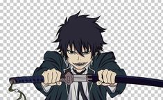 Youtube Png, Anime Swords, Yukio Okumura, Rin Okumura, Anime Black, Ao No Exorcist, Latest Colour, Room Idea, Blue Exorcist