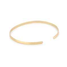 Flat Cuff Bracelet – STONE AND STRAND Stone And Strand, Gold Cuff Bracelet, Bracelet Stone, Chic Flats, Gold Bracelet Cuff, Gold Cuffs, 10k Gold, Cuff Bracelet, Different Styles