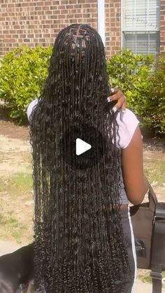 Hair Styles For Teens Girl Black, Xs Boho Knotless Braids, Boho Tribals With Knotless Braids, Smedium Knotless With Boho, Ways To Style Boho Knotless Braids, Styling Boho Knotless Braids, Medium Knotless Braids Boho, Full Boho Knotless Braids