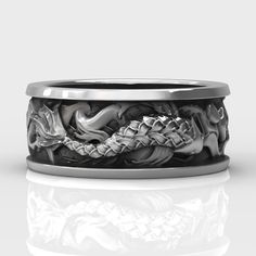 Carp and waves japanese band ring, Koi fish Japanese ring A beautiful meaningful Memorial ring that represent the top of the Japanese art and culture. The design and manufacturing is made by me in y studio, with a lot of attention to each ring from the design and printing than to the casting and polishing. I need about 3-5 days to make the ring, and another 10 days for the express shipping to deliver your pack. each ring come with a luxury box. Q/A #How do i know my ring size? You can take a rul Asian Inspired Rings For Men, Japanese Ring, Waves Japanese, Koi Fish Japanese, Best Friend Ring, Fish Japanese, Japanese Koi Fish, Mushroom Ring, Friend Rings