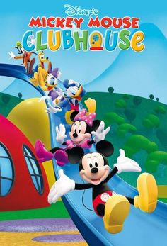 mickey mouse's clubhouse is shown in this promotional image for the disney movie