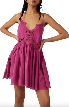 It's time to party the night away in this free people fp ilektra slip! Flowy and flirty, this ultra-trendy dress features stunning lace details that will have heads turning. And you'll be feeling fierce and fabulous in no time! true to size Machine Wash Cold Free People Slip Dress, Sheer Slip Dress, Free People Mini Dress, Cotton Slip, Lace Slip Dress, Free People Intimates, Mini Slip Dress, Lace Slip, Lace Inset