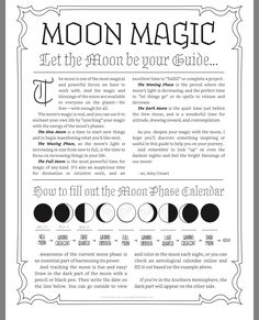 Witches Wheel Of The Year, Moon Worship, Grimoire Ideas, Phase Of The Moon, Lunar Magic, Moon Journal