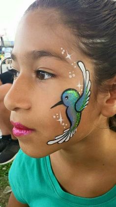 Rainbow Face Paint, Animal Face Paintings, Bodysuit Tattoos, Festival Face Paint, Cheek Art, Face Painting Tutorials, Rainbow Face