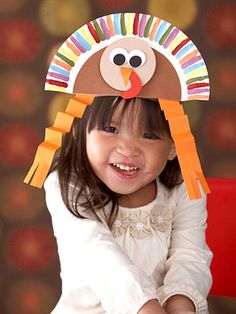 turkey hat Paper Plate Turkey, Thanksgiving Hat, Thanksgiving School, Turkey Hat, Thanksgiving Preschool, Thanksgiving Art, Thanksgiving Crafts For Kids, Thanksgiving Theme, Thanksgiving Kids