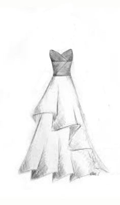 a drawing of a wedding dress on a white background with the words, i do not know what this image is