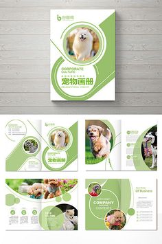 the brochure is designed to look like an animal sanctuary