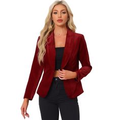 Make a casual day with this shawl-collar velvet jacket, textured and stylish. The blazer keeps things casual even at the office with button closure, a shawl collar, and fashion velvet fabric! This is classy and perfect for a working outfit. For effortless elegance, add this retro blazer is suitable for your daily wardrobe. This blazer is suitable for many occasions, such as Casual, Work, Business Meeting, Coffee Shop, Weekend, etc. Velvet Single Breasted Outerwear For Fall, Velvet Blazer For Fall Workwear, Single-breasted Velvet Outerwear For Fall, Velvet Blazer For Work In Fall, Single Breasted Velvet Outerwear For Fall, Velvet Blazer For Workwear In Fall, Velvet Long Sleeve Blazer For Fall, Chic Velvet Blazer For Fall, Velvet Outerwear For Fall Party