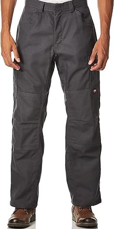 This baggy pant for men is most popular in 2024 and features reinforced double-knees that resist wear & tear but are shaped for easy movement, heavy duty specialty pockets for tools & a full inseam gusset that gives you room to crouch, bend, and stretch with ease. Baggy Pants Men, Red Kap, Shop Pants, Baggy Pants