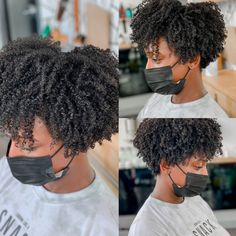 Tapered Cut Natural Hair 4c, Haircut Natural Hair, Coiling Natural Hair, Pretty Short Hair, Short Hair Twist Styles, Natural Hair Twa, Curly Cut