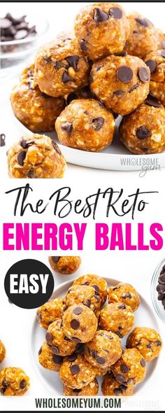 Keto Energy Balls Keto Energy Balls, Keto Bites, Energy Balls Recipe, Energy Ball Recipe, Low Carb Protein, Diet Breakfast Recipes, Keto Food List, High Protein Low Carb, Keto Cookies