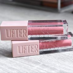 Maybelline- Lip Lifter Gloss With Hyaluronic Acid | New Color- 008 Stone Maybelline Aesthetic, Lip Lifter Gloss, Secret Aesthetic, Victoria's Secret Aesthetic, Lifter Gloss, Maybelline Lip, Maybelline Makeup, Lip Combo, Lip Products