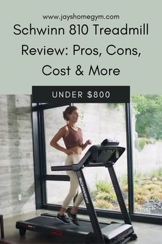 woman running on schwinn 810 treadmill Muscle Groups