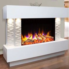 Best Electric Fireplace For Small Space Realistic Fireplace, Fireplace Cozy, Basement Movie Room, Fireplace Dimensions, Fireplace Feature Wall, Recessed Electric Fireplace, Wall Mount Fireplace, Mounted Fireplace, Bed Color