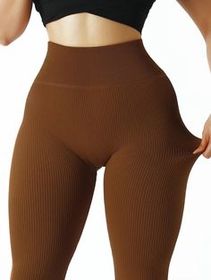 Please note that this item is only available in the U.S. Fabric Nylon + Spandex Feature Fits close to the skin shapewear with a naked feeling Slimming tummy control Supportive ribbed wide waistband without slipping Pass the squat test No see-through, No Pilling, No camel toe This ribbed legging is perfect for sports, workouts, gym, exercise, fitness, running, or daily wear. Perfect Leggings, Hip Style, Beige Shorts, Ribbed Leggings, Women's Activewear, Running Tights, Red Shorts, Seamless Leggings, Wide Waistband