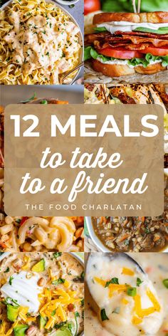 easy dinner ideas easy Meal Train Ideas Dinners, Slow Cooker Chicken Stroganoff, Care Meals, Take A Meal, The Food Charlatan, Friend In Need, Coconut Bowls, Meal Train Recipes, Food Charlatan