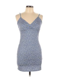 Shein Casual Dress Size: Large Blue Dresses - used. 91% POLYESTER, 9% ELASTANE, Mini, Scoop Neck, Short, Sleeveless | Shein Casual Dress: Blue Dresses - Size Large Fitted Blue Sleeveless Dress With Spaghetti Straps, Blue Sleeveless Dress For Spring Date Night, Casual Blue Bodycon Dress With Spaghetti Straps, Blue Mini Dress With Spaghetti Straps For Spring, Casual Blue Spaghetti Strap Bodycon Dress, Light Blue Sleeveless Casual Bodycon Dress, Casual Light Blue Sleeveless Bodycon Dress, Light Blue Sleeveless Bodycon Dress, Blue Sleeveless Dress With Spaghetti Straps For Spring