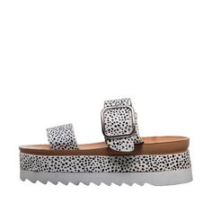 S70 Afra Leopard Pattern Espadrille Flatform Slide Sandals A light cushioned footbed amplifies the comfort level of these mule. A simple slide that can easily be paired with any outfit and perfect for every occasion. Details Upper made of fine quality leather Insole is latex cushioned and coated in smooth breathable leather Height is 2 If you like Leopard Pattern Espadrille Flatform Slide SandalsWalk this way to fabulous! Explore our latest Cross Front Low Platform Sandals Walk This Way, Bold Style, Leopard Pattern, Bold Fashion, Slide Sandals, Platform Sandals, Mule, Espadrilles, Sandals