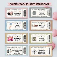 printable love coupons for valentine's day