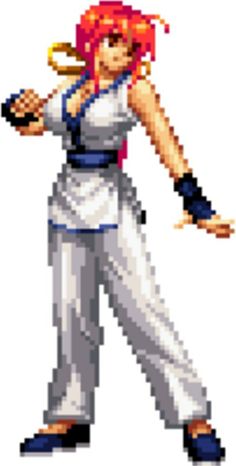 the character from dragon quest is shown in this pixel art style image, which appears to be holding a baseball bat