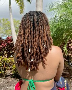 Beach Locs, Loc Colors, Pretty Locs, Y2k Hair, Beautiful Dreadlocks, Dreadlock Styles, Hair Knot